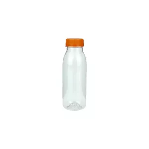 Bouteilles PET Servipack , bouchon orange 25cl